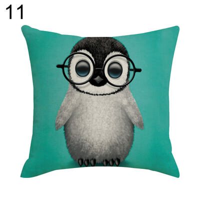 

Cute Animal Elephant Dog Throw Pillow Case Cushion Cover Sofa Bedding Articles