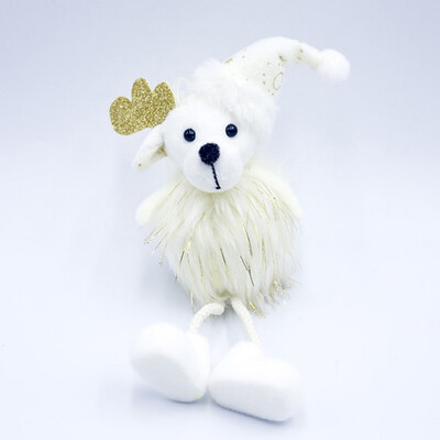 

Tailored Cloth Plush Santa Doll Ornaments Foam Christmas Snowman Pendant