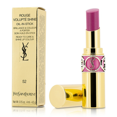 

YVES SAINT LAURENT - Rouge Volupte Shine - 52 Trapeze Pink 45g015oz