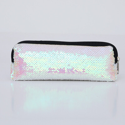 

Toponeto Women Girls Fashion Double Color Sequins Pen Bag Storage Bag Ladies Purse Pouch