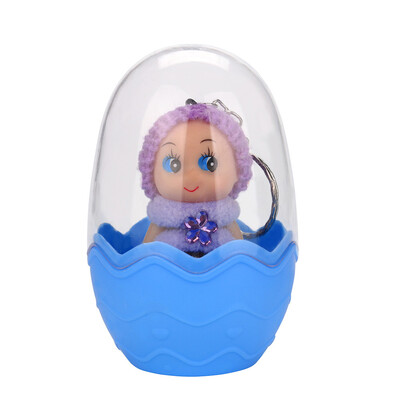 

〖Follure〗Creativity Colorful Girl Doll Egg Simulation Doll Model Surprise Storage Toy