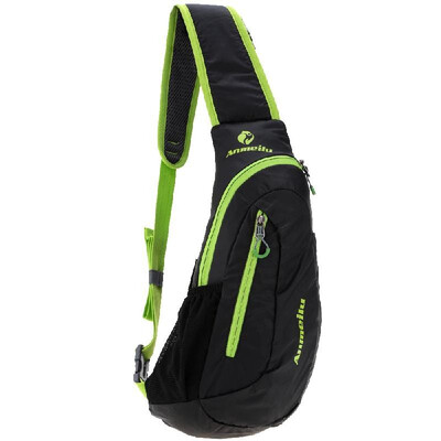

Outdoor Cycling Sling Bag Lightweight Water-resistant Chest Bag Unisex Shoulder Backpack Fashionable Leisure