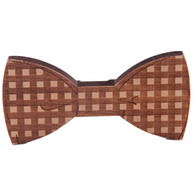 

Wedding Decoration Fashion Creative Accessories Bow Tie Engraved Wedding Collar Fashion Wooden Wedding Party Props