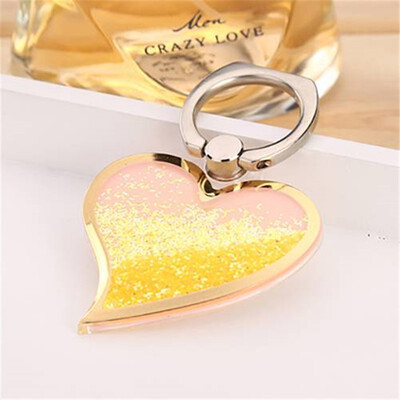 

Universal 360 Rotating Finger Ring Stand Holder for Cell Phone Love Flow Sand