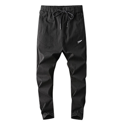 

Gobestart Mens Casual Pure Color Outdoors Pocket Beach Work Trouser Cargo Pant