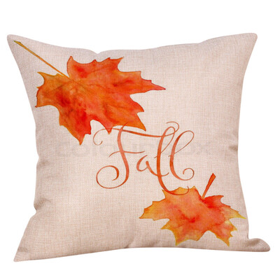 

〖Follure〗Thanksgivin Autumn Throw Pillow Cover Pillowcases Decorative Sofa Cushion Cover