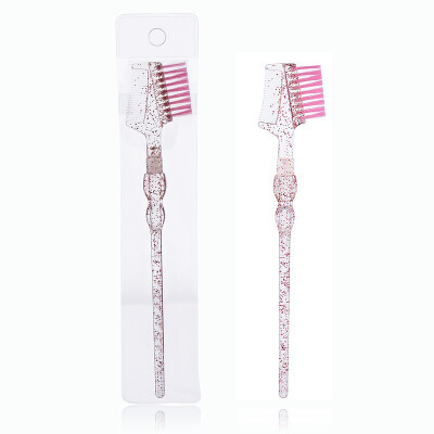 

1pcs Crystal Hoist Handle Eyebrow Comb Eyelash Extension Tool Professional Eyelash Eye Brow Brush Portable Beauty Makeup Tool