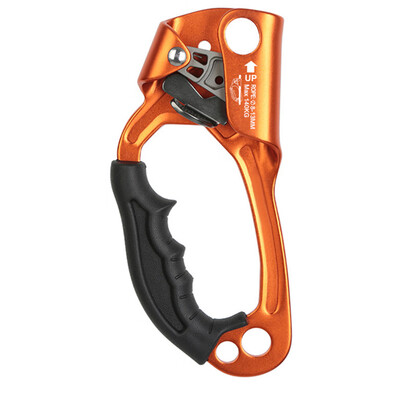

Outdoor Rock Climbing Tree Rescue Climbing Right Hand Ascender Clamp Grasp D