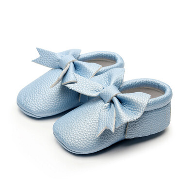 

Newborn Baby Girl Shoes Cute Solid Color Princess Baby Anti-slip On Shoes 0-2T Toddler First Walkers Spring Autumn