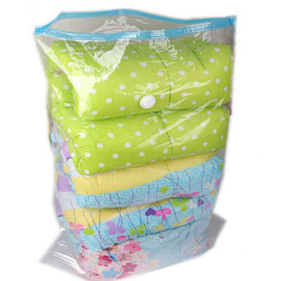 

Waterproof Mildew Proof Transparent Travel Vacuum Storage Bags For Clothes Space Saver Packing Sacks