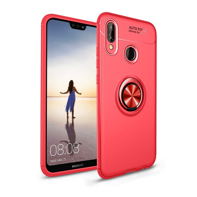 

Goowiiz Phone Case For Huawei Honor 9 Lite10V1010 LitePlay8 Plus EnjoyY9 2018 Luxury Metal Ring Magnetic Bracket Shockproof