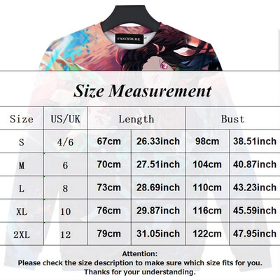 

Hot Sale Demon Slayer Kimetsu No Yaiba Anime Unisex 3D Printed Shirt Casual Long Sleeve Sweatshirt Pullover Tops Cosplay Costume
