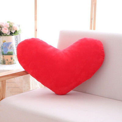 

Cushion Heart Shaped Plush Cushion Decorative Throw Pillow Toy Gift for FriendsChildren
