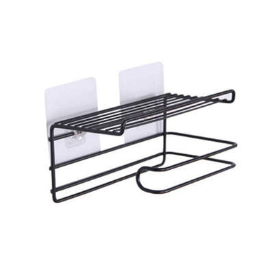 

Toilet Paper Racks Punch Free Roll Metal Roll Holder Bathroom Debris Storage Rack