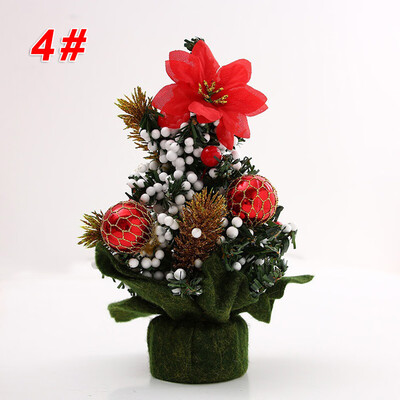 

1pcs Desk Table Top Mini Christmas Xmas Tree Small Party Ornaments Decorations