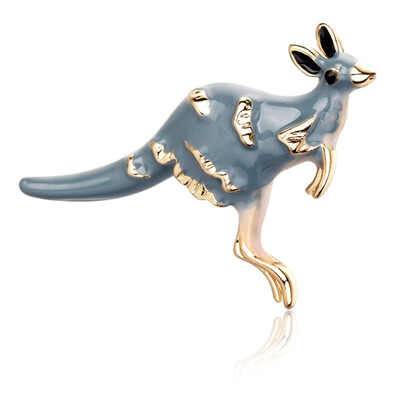 

Dinosaur penguin kangaroo giraffe Animal Brooches Enamel Jewelry Lapel Pins