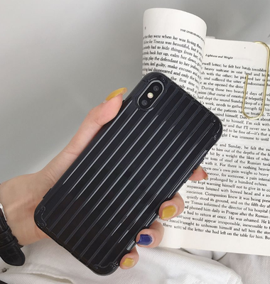 

New creative luggage TPU for iPhoneXxs mobile phone case 6s Apple 7plus8plus protective case