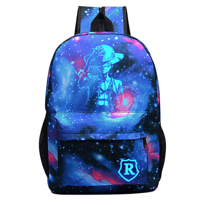

redCherry Anime One Piece Cosplay Luminous Backpack Daypack Rucksack Laptop School Bag