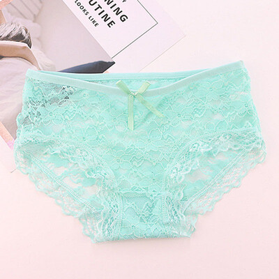 

Fashion High Quality Women Panties Transparent Underwear Women Lace Soft Briefs Sexy Lingerie