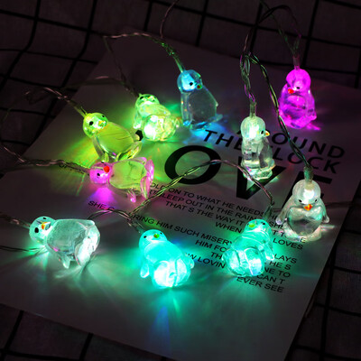 

JPGIF Penguin Animal Shape String Lights 10 LED 165M