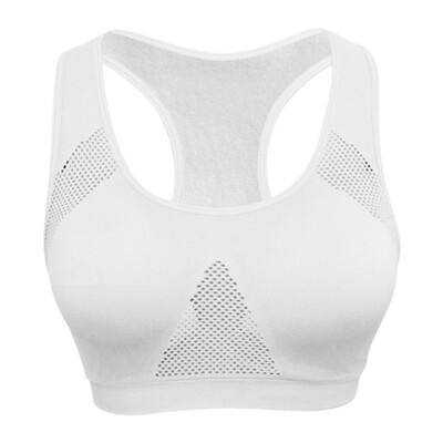 

Fitness Bra Padded Cosy Wirefree Bralette Women Seamless Double Layer Push Up Comfort Breathable Underwear
