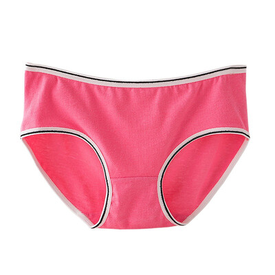 

Fashion Women Cotton Solid Color Underwear girls underwear Women Panties Intimates briefs