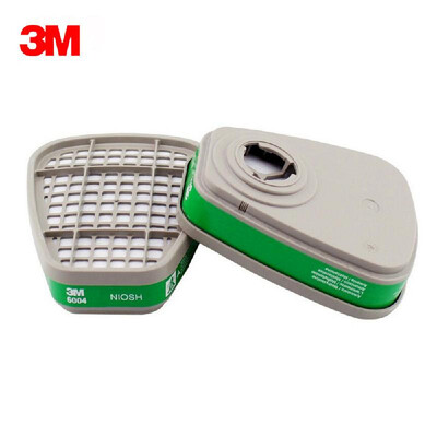 

2Pcs 3M 6004 Ammonia Methylamine Cartridge for Full Facepieces 6000 7000 Respirators Accessories Personal Protective Equippment