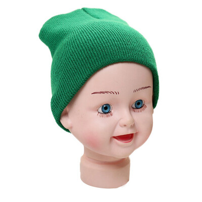 

Kids Hat Winter Warm Baby Hat Knitted Boy Girl Kids Toddler Infant Cap Beanie Candy Color