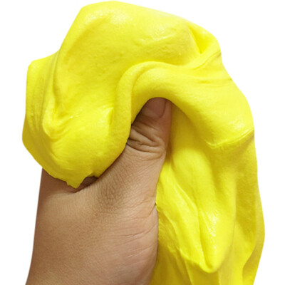 

Siaonvr Fluffy Floam Slime Scented Stress Relief Kids Toy Sludge Toy Black