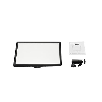 

YONGNUO YN256 LED Video Light Lamp Stepless Adjustment Bi-Color 3200-5500K Dimmable 10-100 Brightness CRI 95 Lighting Panel for