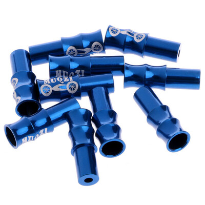 

5mm End Caps Tips Crimps Brake Derailleur Inner Wire Aluminum Alloy 4 Colors