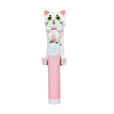

Wire-controlled selfie stick mini cartoon mobile phone selfie stick