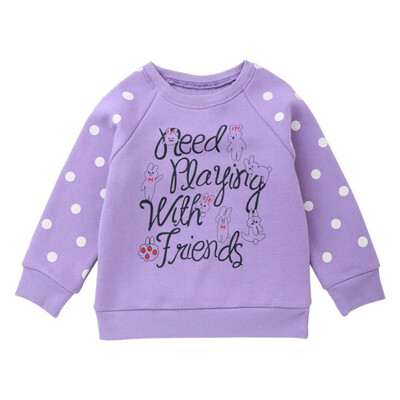 

New Childrens Fashion Clothes Baby Cute clothes Girls Childrens Clothes Tops Alphabetic Printing Hoodies