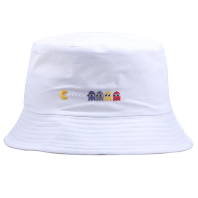 

Unisex Women Men Summer Bucket Hat Eat Peas Design Flat Sun Visor Fishing Fisherman Hat