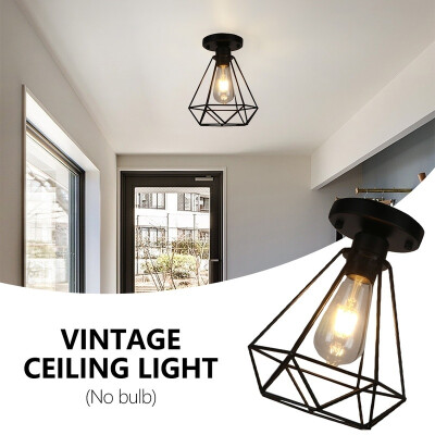 

Retro Ceiling Light Shade Easy Fit Metal Pendant Lampshade Industrial Kitchen