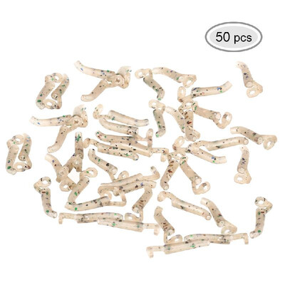 

Fishing Hook Sleeves Aligners Anti-tangle Hair Rigs Carp Fishing Terminal Tackle 30PCS 50PCS 100PCS