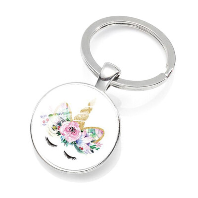 

Cute Unicorn Girls Kids Alloy Keychains Keyrings Keyfob Presents Gifts