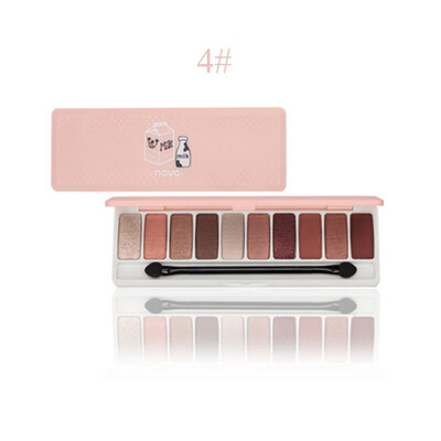 

Matte Eyeshadow Pallete Matte Shimmer Pigment Fashion Eyeshadow Palette 10 Colorsset Eye Shadow Makeup