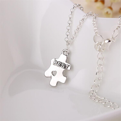 

Creative Best Friends Necklace Puzzle Girlfriend Necklace Bithday Gifts