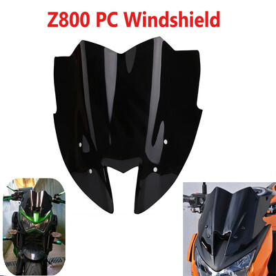 

Replacement For Kawasaki Z800ZR800 2013-2015 Motorbike Windshield Motorcycle Windscreen Black