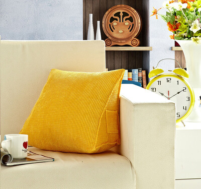 

Toponeto Triangular Cushion Cover Cotton Softable Throw Pillow Pillowcase SofaPillow