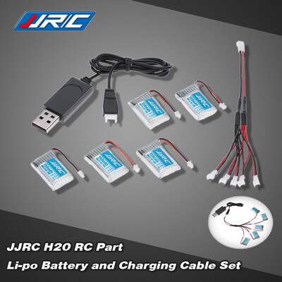 

Electric RC Part JJRC H20 RC Hexacopter Part H20-001 37V 150mAh 30C Li-po Battery&Charging Cable Set