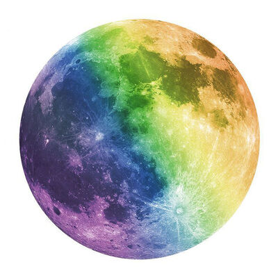 

Moon Glow In the Dark Wall Stickers Home Decor Poster Kids Rooms Wall Decoration