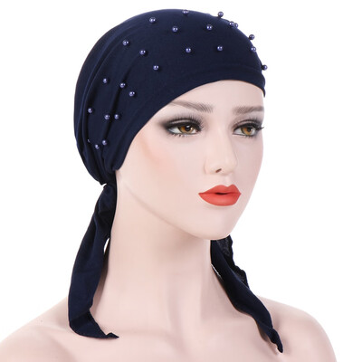 

Women Turban Hijab Pirate Cap Cancer Chemo Hat For Hair Loss Head Scarf