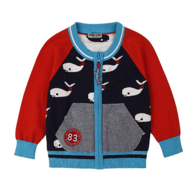

Childrens Cartoon Print Fashion Cardigan 2018 New Autumn Boys Casual Outerwear Children Tops Coats Kids Clothing 1-5Y