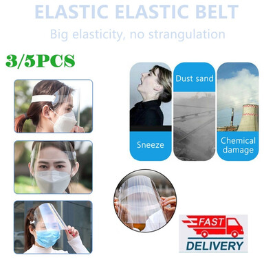 

New Super-strong Protective Mask Breathable&Comfortable Full Face Protection Transparent Screen Anti-spray&Anti-dust