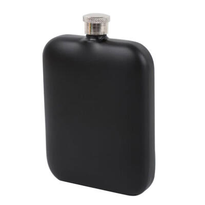 

5oz Flagon Hip Flask Alcohol Whiskey Wine Pot Scotch Flask Stainless Steel Folding Cup Leak Proof Barware Drink Square Shape