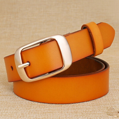 

Women Casual Jeans Belts Fashion Pin Buckle Leather Waistband Accessories