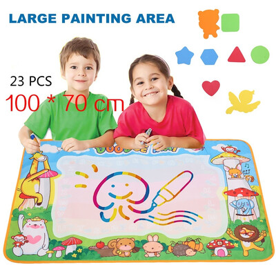 

Vykor Aqua Mat Large Water Drawing Mat 70x100cm Water Doodle Mat Travel