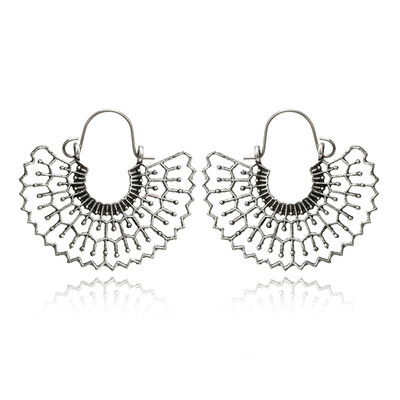 

guangxichuangshengxinfu 1 Pairs Bohemian Vintage Dangle Earrings Retro Carved Earrings Boho Dangle Drop Earrings for Women Girls